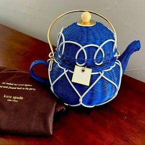 Kate Spade “Down the Rabbit Hole” Wicker Purse